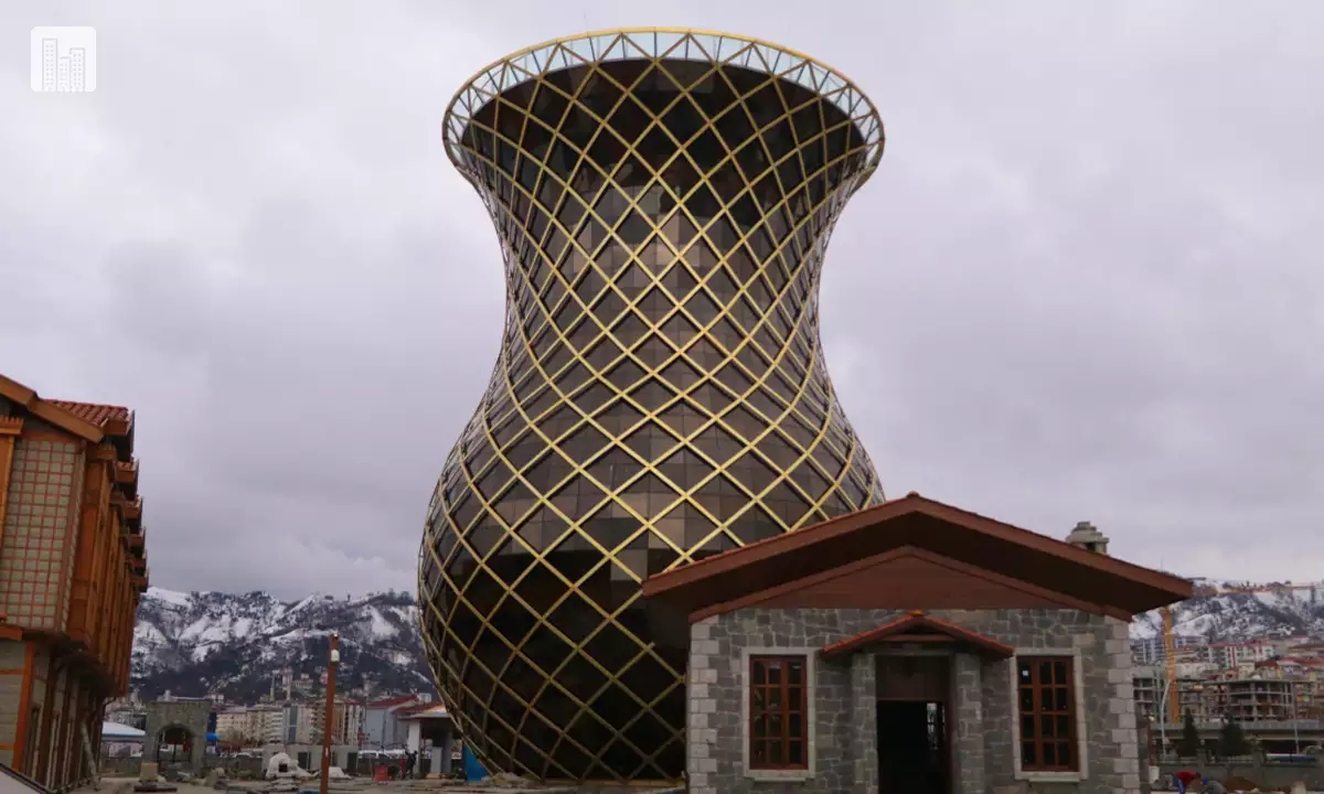 Tea library in Turkey | Recep Tayyip Erdogan University 