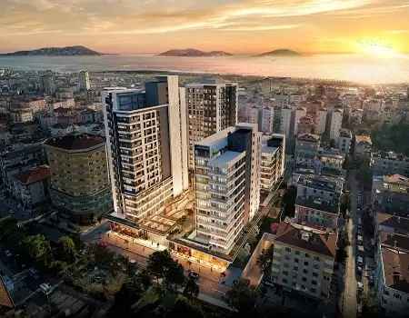 Buy sea view luxury apartment close to bagdat caddesi Istanbul
