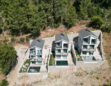 Sea-view Villas in Faralya District in Fethiye | Real Estate Turkey